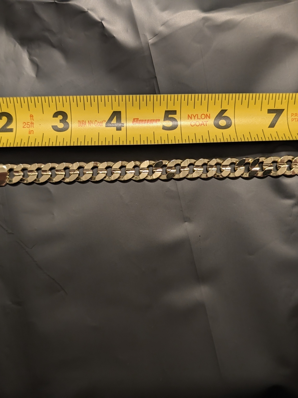 14k Gold Plated Men's Cuban Link Chain - Classic Fashion Accessory